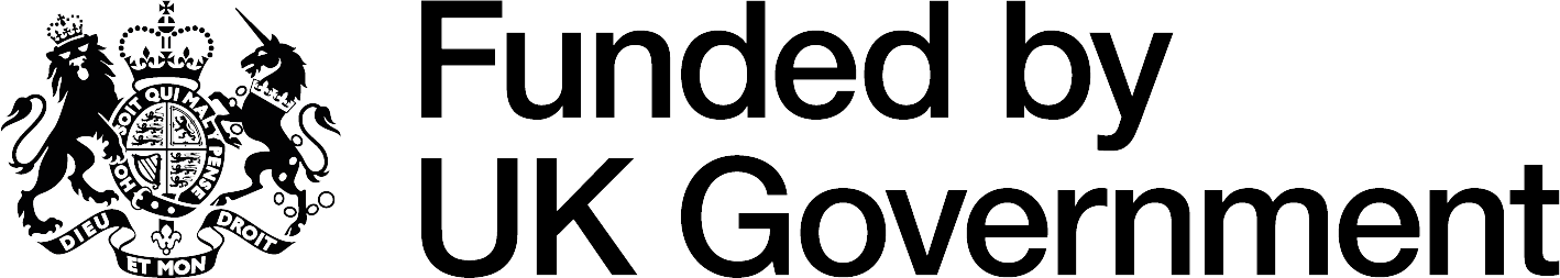 Funded by Government logo